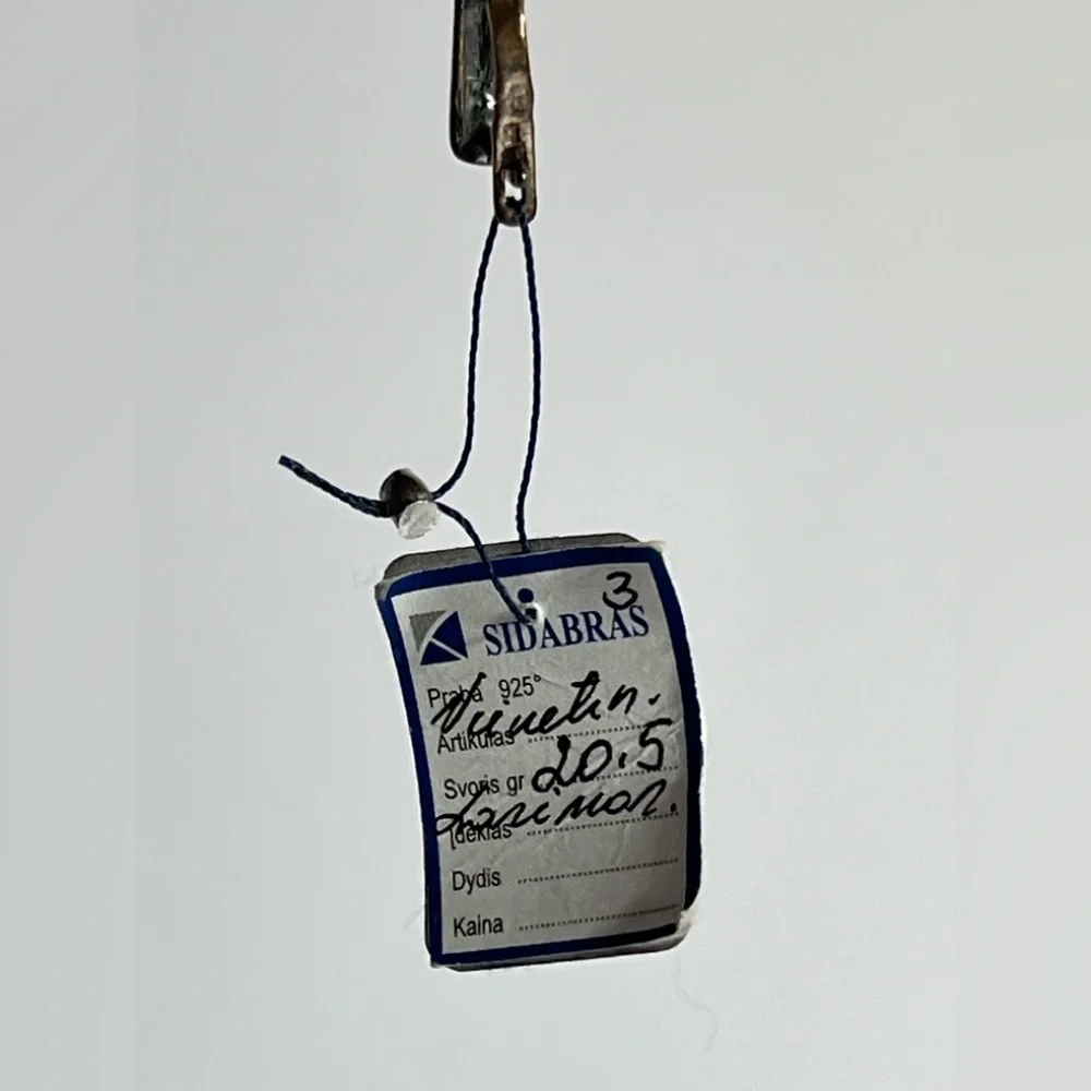New Elegant 925 Sterling Silver and Blue Bird Earrings